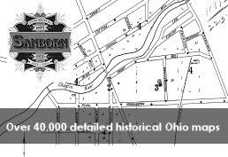 Sanborn Maps over 40,000 detailed historical Ohio Maps