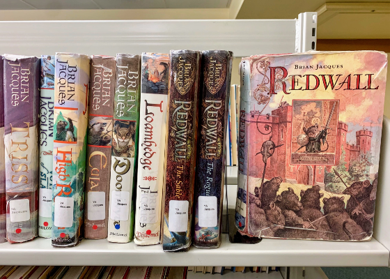 Redwall Series by Brian Jacques